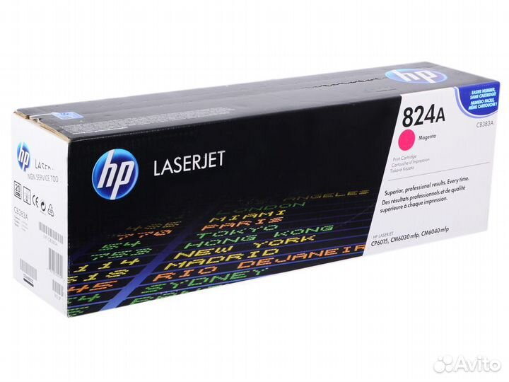 HP CB383A (№824A) пурпурный
