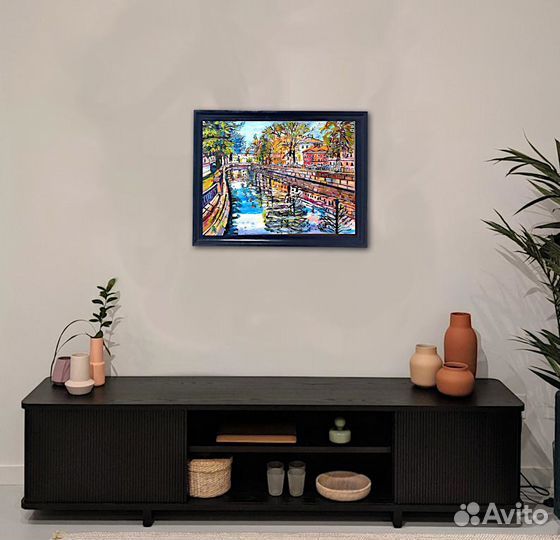 Картина маслом Большая Никитская улица