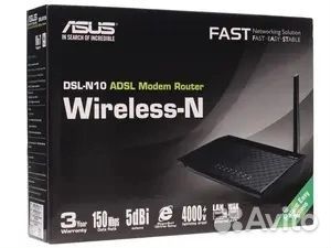 Маршрутизатор asus DSL-N10