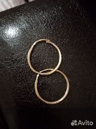 Золотые серёжки