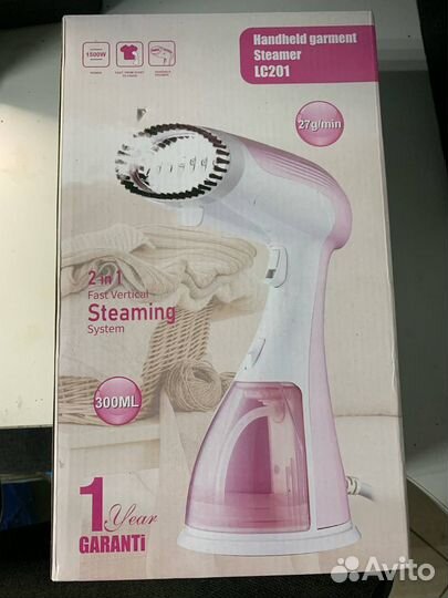 Отпариватель для одежды ручной Steamer LC201