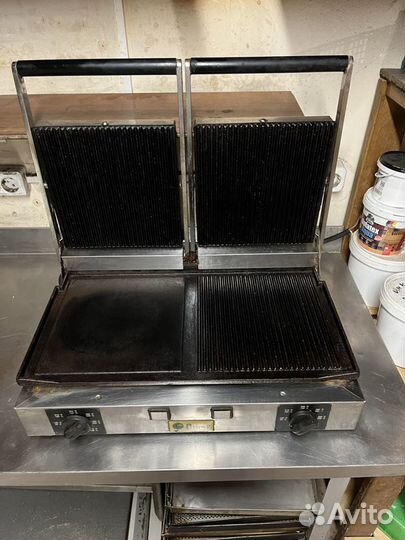 Гриль прижимной контактный fimar