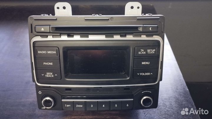 Штатная магнитола на hyundai