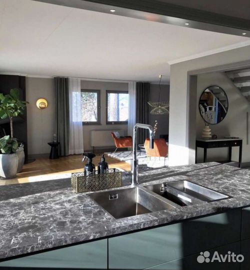 Столешницы экбаккен IKEA 246х63.5 и 186х63.5