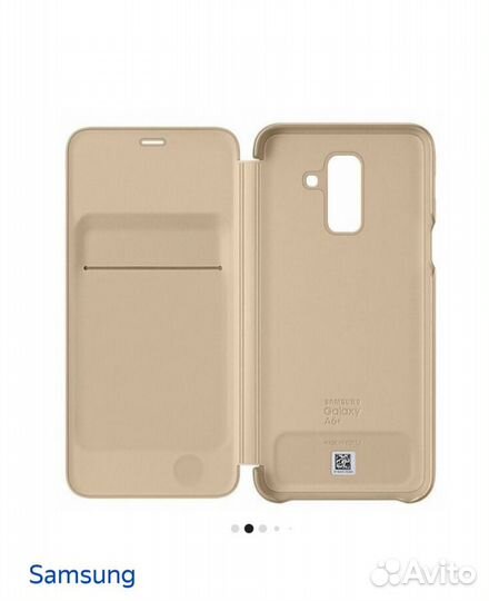Чехол-книжка Samsung Galaxy A6+ оригинал