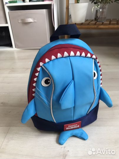 Портфель детский акула