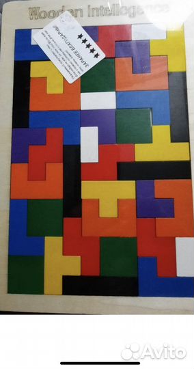 Деревянный тетрис