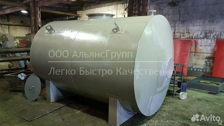 Резервуары горизонтальные