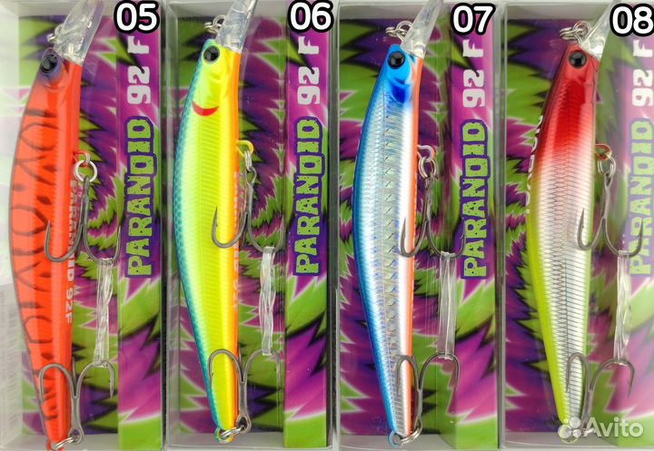 Воблер Narval Fishing Paranoid 92F