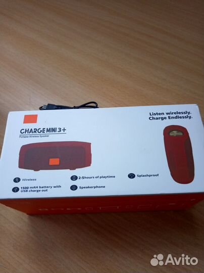 Беспроводная портативная колонка bluetooth