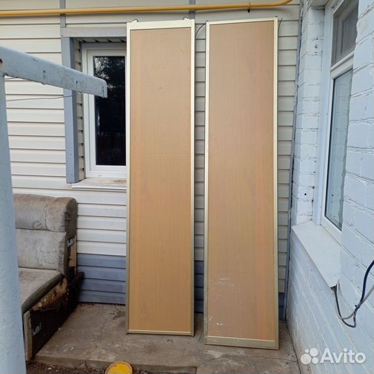 Продам двери с зеркалами с роликами