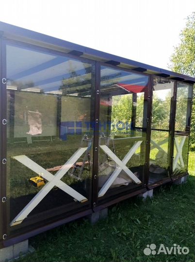 Мягкие окна для террас