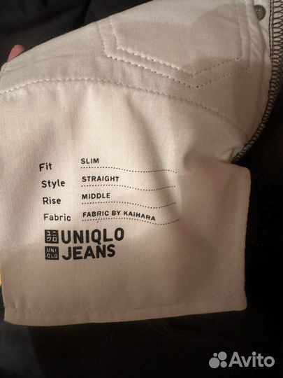 Джинсы uniqlo новые разные