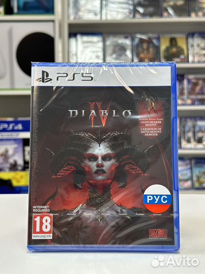 Diablo 4 PS5 (новый) Русский язык