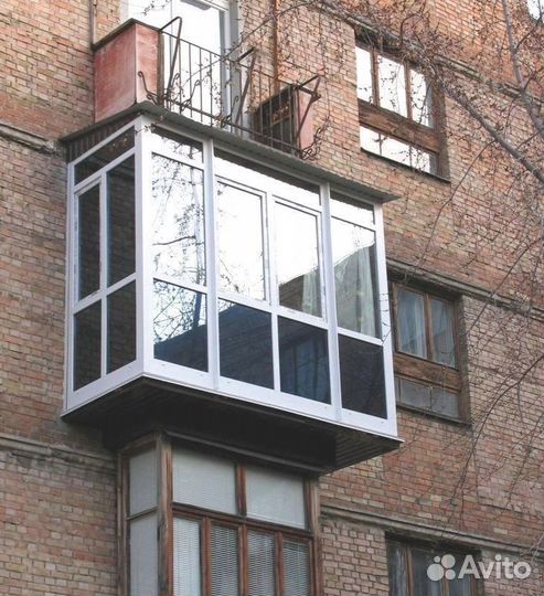 Остекление балконов