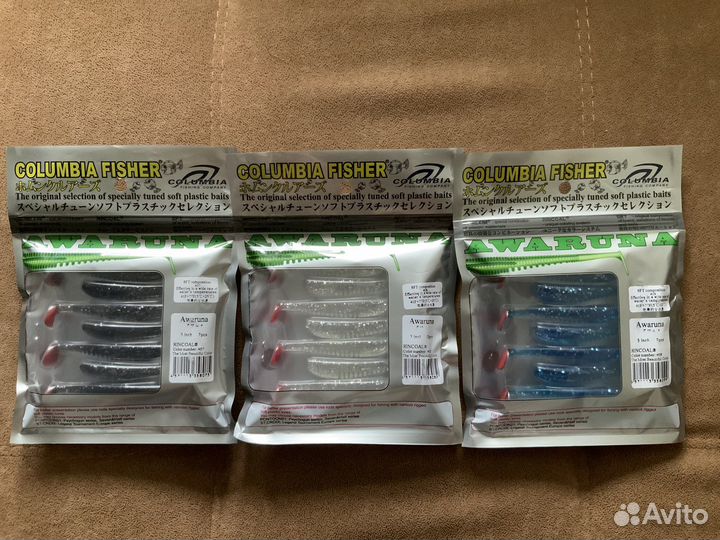 Силиконовые приманки Awaruna