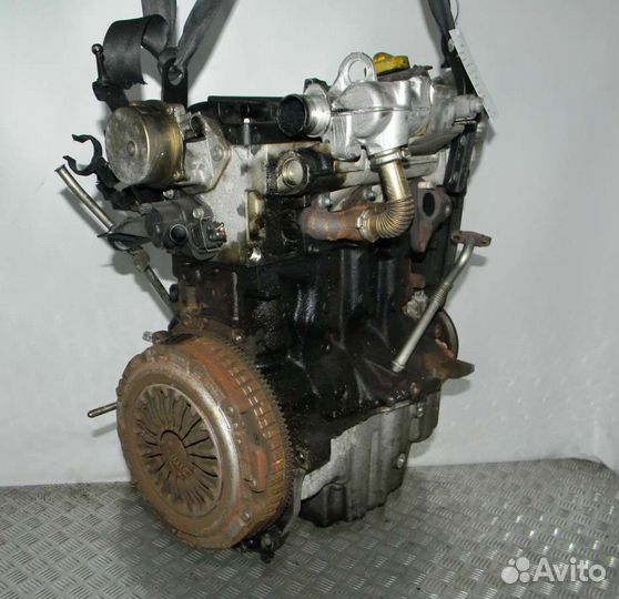 Двигатель дизель рено меган 2 1,5 dCi k9k 724