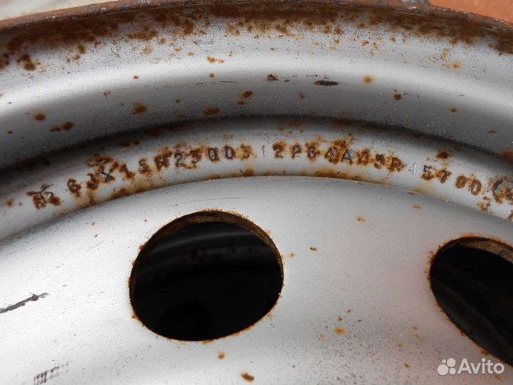 Продаются диски штампованные R15 4*100