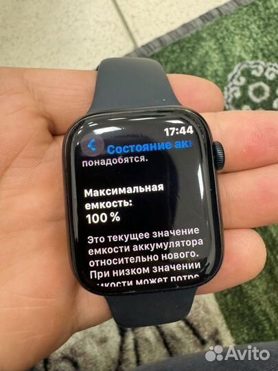 Apple watch 8 45mm акб 100