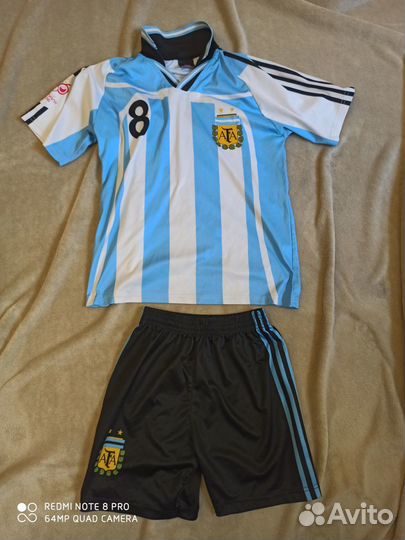 Форма футбол Аргентина Голландия чм 2008 раз M-Xl