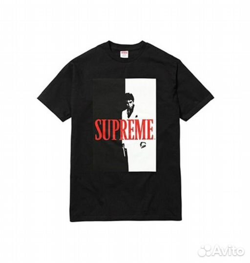 Supreme x Scarface футболка (тони монтана 2024) y2