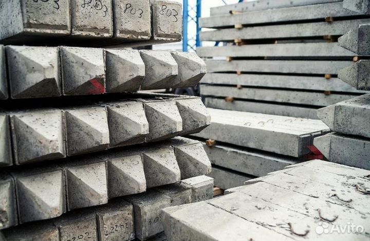 Монтаж свай и фундаментов