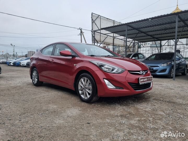 Hyundai Elantra 1.6 AT, 2015, 164 119 км