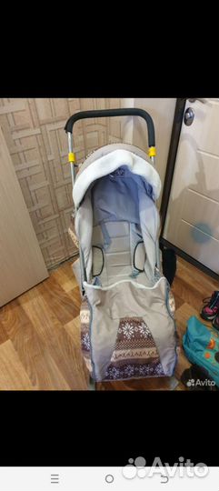 Коляска санки