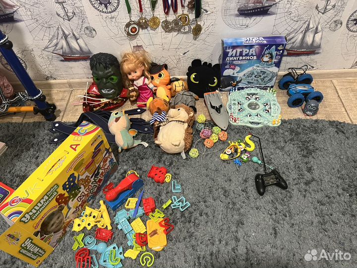 Игрушки пакетом
