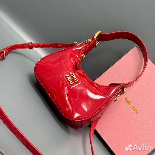 Сумочка натуральная кожа женская MiuMiu