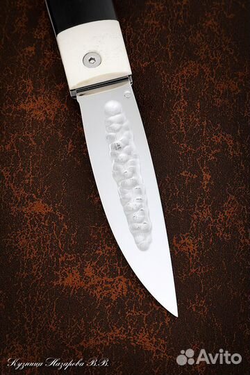 Нож складной Якутский сталь Х12мф накладки черный