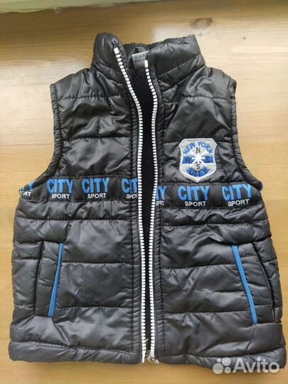 Флисовый костюм +жилетка