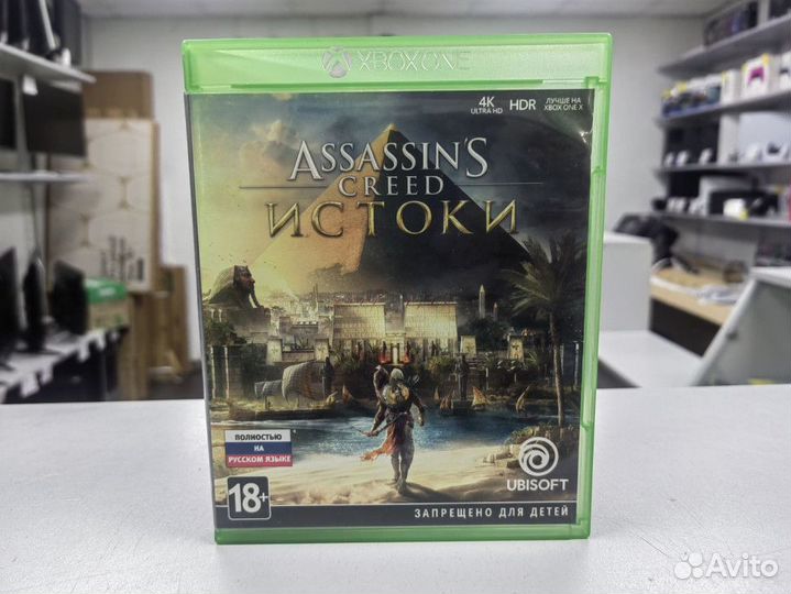 Диск xbox One Assasins Creed Истоки