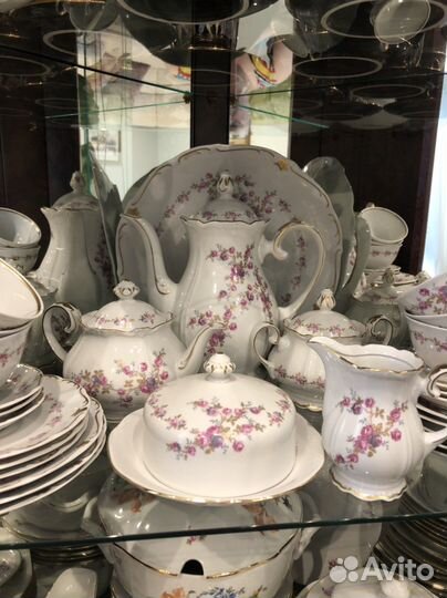 Чайный сервиз Германия фарфор, «райхенбах»