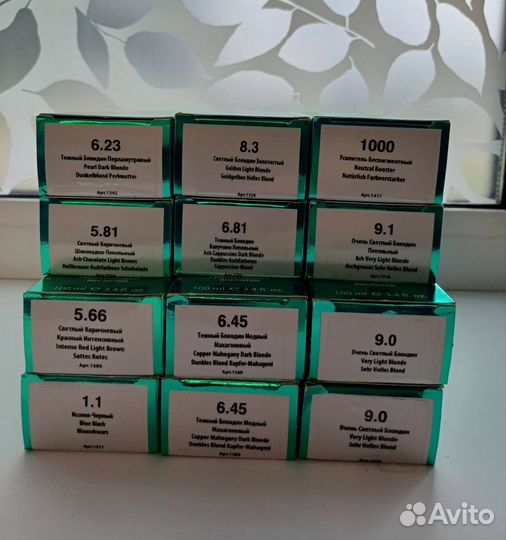 Краска для волос капус