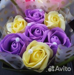 Мыльные розы букеты