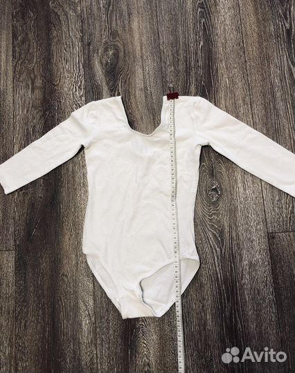 Купальник для танцев белый