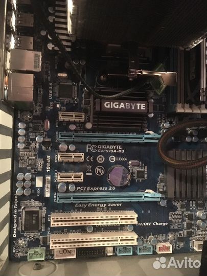 Gigabyte GA-970A-D3 fx 8150 Материнская плата
