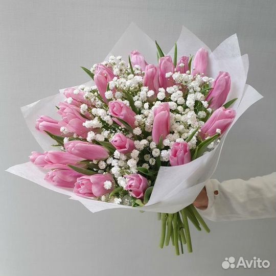 Букет из тюльпанов