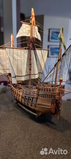 Флагман Колумба - каравелла Санта-Мария