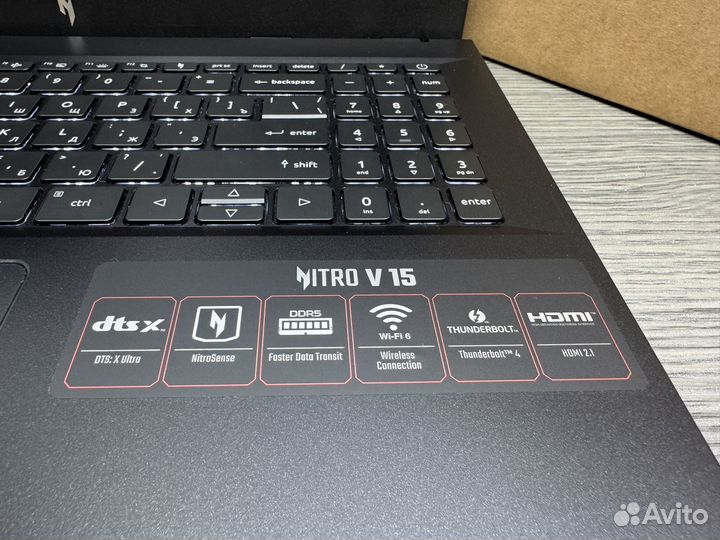 2024 Acer Nitro core i5-13420H 16Gb RTX 6Gb SSD512