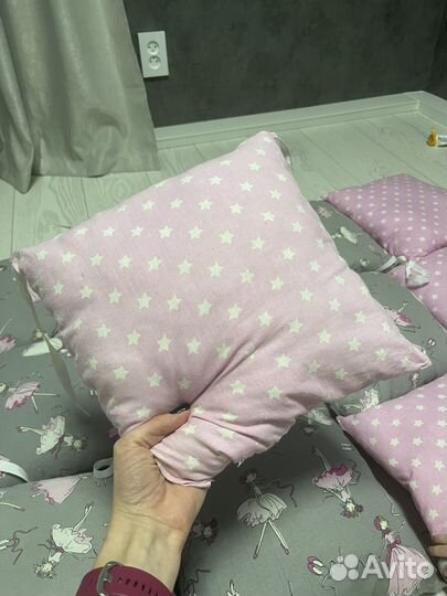 Бортики (подушки) в детскую кроватку