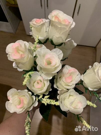 Букет из искусственных роз