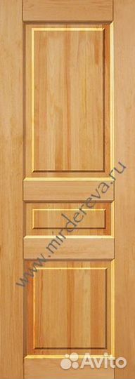 Двери межкомнатные из массива сосны