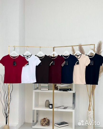 Massimo dutti футболка женская трикотажная