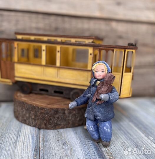 Ватные елочные игрушки