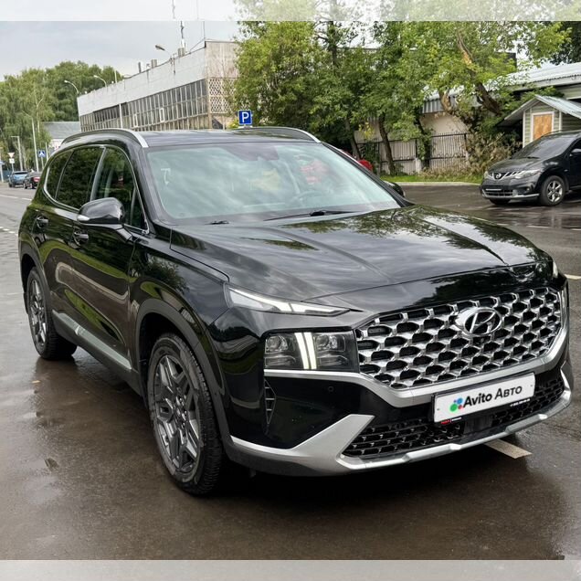 Hyundai Santa Fe 2.2 AMT, 2021, 95 000 км