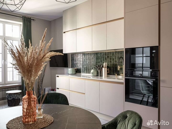 Кухня под потолок из мдф на заказ