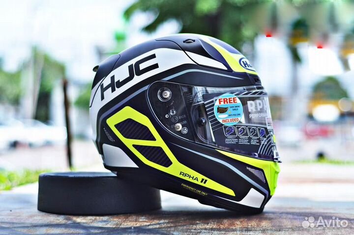 Мотошлем HJC rpha 11 saravo MC4HSF