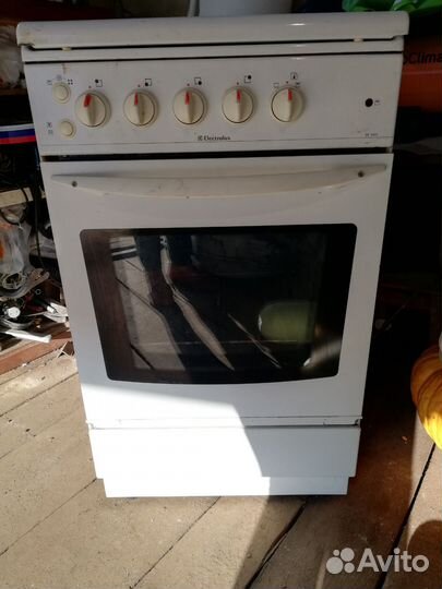 Газовая плита бу electrolux